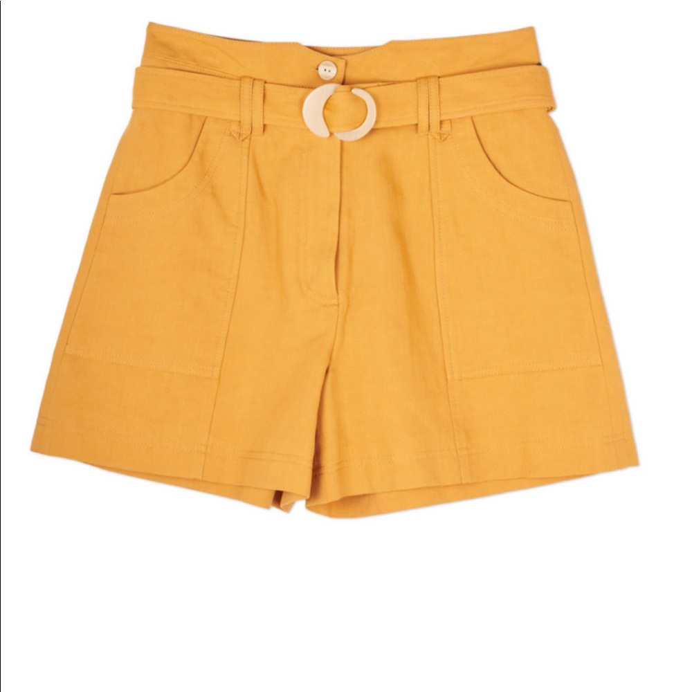 New Jonathan Simkhai Winn Linen Shorts